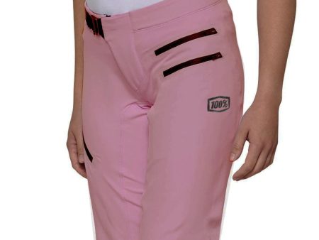 100% Airmatic Womens MTB Shorts - Mauve For Discount