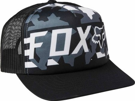 Fox Red White and True Snapback Hat - Black Online