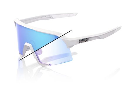 100% S3 Cycling Sunglasses - Bastille LE - Blue Mirror Photochromic Online Sale