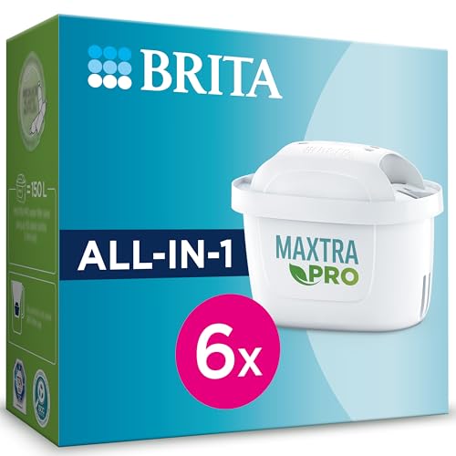 BRITA MAXTRA PRO All in One Water Filter Cartridge 6 Pack Fashion