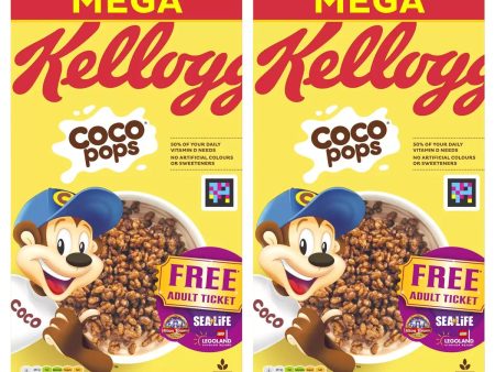 Kellogg s Coco Pops Pack of 2X650G Online Hot Sale