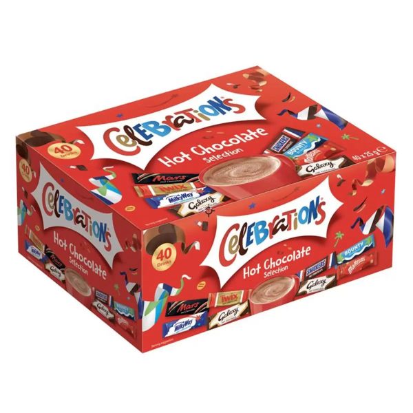 Celebrations Hot Chocolate Selection, 40 x 25g Online Hot Sale