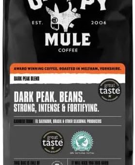 Grumpy Mule Dark Peak Coffee Beans, 1kg Online Hot Sale