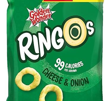 Golden Wonder. Ringos, Cheese & Onion, 18 x 40g For Cheap